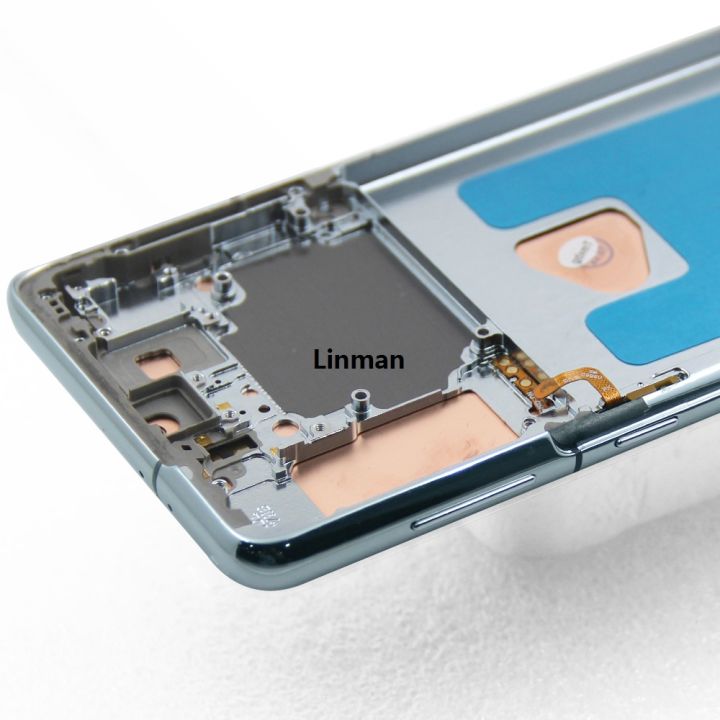 Linman For AMOLED For Samsung S21 Plus LCD Display Touch Screen DHot Selling igitizer Assembly For S21+ G996B SM-G996B/DS LCD With Frame