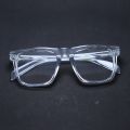 Transparent Frame Square DV Sunglasses For Men And Women. 