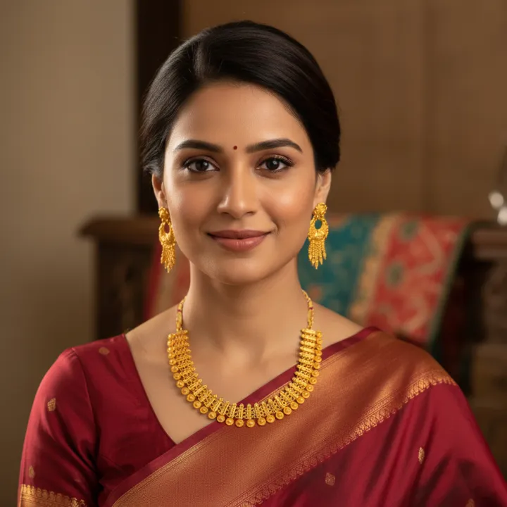 Gold%20Plated%20Mini%20Haar%20Necklace%20With%20Earring%20Necklace%20Set%20-%20Bridal%20Haar%20Set%20Behuli%20Necklace%20With%20Jhumka%20Adjustable%20Necklace%20For%20Wedding%20Necklace%20Haar%20For%20Marriage%20Bridal%20Necklace%20Set%20For%20Behuli%20Engagement%20Necklace%20Gold%20Design%20Necklace%20Gold%20Polished%20Haar%20-%20Image%206