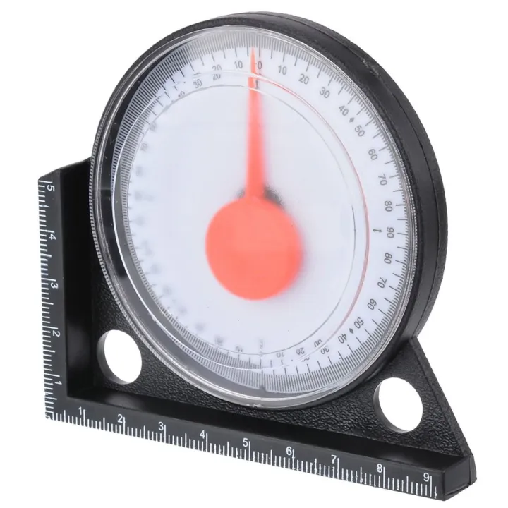 Clinometer Ruler Measuring Tool Magnetic Clinometer Gauge Protractor Measuring ...