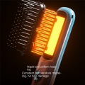 Wireless Rechargeable Straightening Comb Portable Mini Straightening Brush Hair Straightener for Women C. 