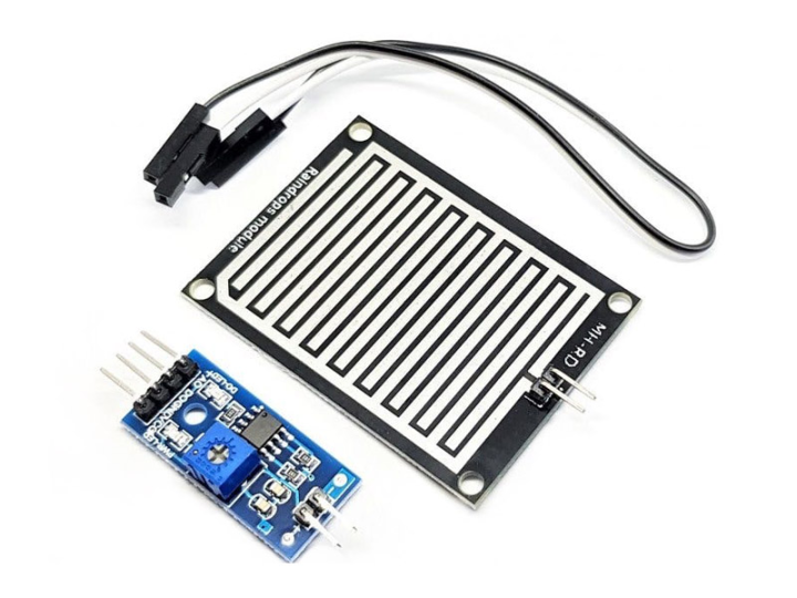 Rainfall Sensor Module Rain Raindrops Detection Sensor Rain Module Weather Humidity Module[1 ...