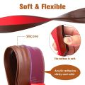 Self-Adhesive Silicon Door/Window Shield Tape 1 Mtr. Brown. 