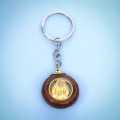 Wooden Religious Buddha Key Ring/Keychain. 