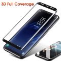 Samsung Galaxy S8 / Plus 3D Curved Full Glue Cover Tempered Glass Screen Protector Film Case. 