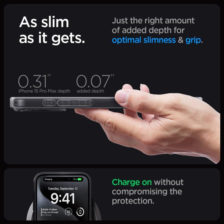 SPIGEN%20Case%20For%20iPhone%2015%20Pro%20Cover%20Ultra%20Hybrid%20Zero%20One%20(MagFit)%20-%20Image%204