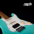 Jet Guitars JS 400 SFG HSS Roasted Maple Sea Foam Green w/ Gigbag. 