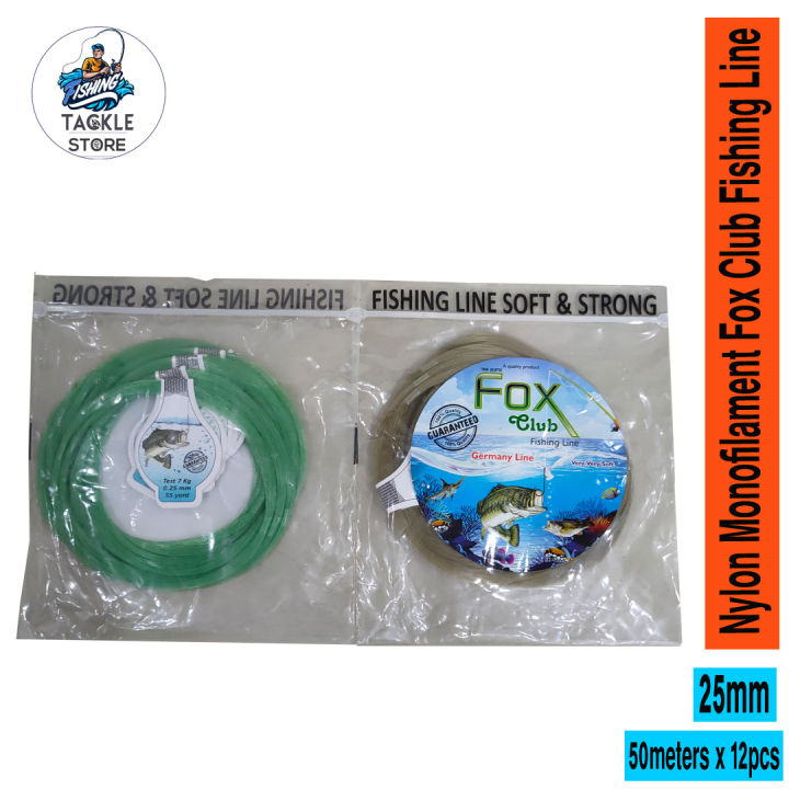 Nylon Monofilament Fox Club Fishing Line 25mm