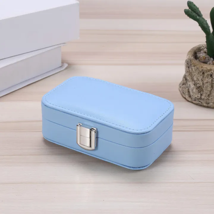 12*7.5*4cm%20Macaron%20Jewelry%20Box%20Fashion%20Leather%20Travel%20Jewelry%20Box%20Portable%20Ring%20Jewelry%20Box%20for%20Woman%20Home%20Travel%20-%20Image%204