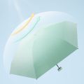 Lightweight 6 Ribs Mini UV Sun Umbrella Compact Candy Color Hand Operated Parasol UV Protection Portable Folding Pocket Umbrella Outdoor. 