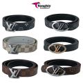Trendy Women's Leather Belt All-Match Belt Fashion Casual Thin Belt Waist Belt. 