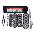 York Chrome 50KG Adjustable Dumbbell Set. 