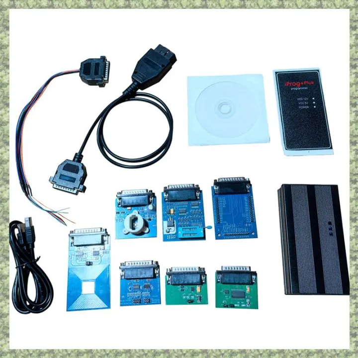 Ktteay Latest Iprog Plus V85 Full Adapter Ecu Programmer Support ...