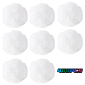 400Pcs Handheld Microphone Hood Windscreen for Karaoke KTV Recording Studio White. 
