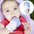 Baby Newborn Teething Silicone Mittens Gloves Teether Anti Scratch Dental Care. 