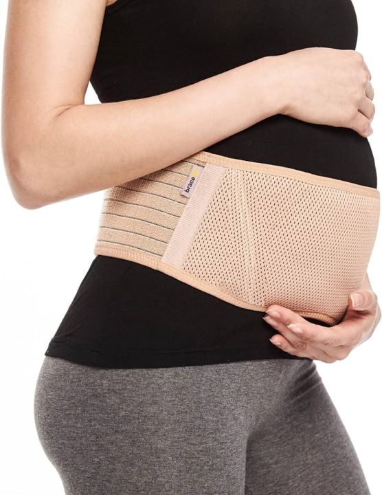 Maternity%20Women's%20Belly%20Band,%20Adjustable%20Pregnancy%20Belly%20Back%20Support%20Band%20For%20Abdomen,%20Pelvic,%20Waist,%20&%20Back%20Pain%20-%20Image%203