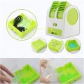 Portable Mini Cooler USB and Battery Operated Water Air Cooler Cooling Fan Dual Blower with Ice tray Chamber Fan for kids, Travel, Office, Kitchen. 