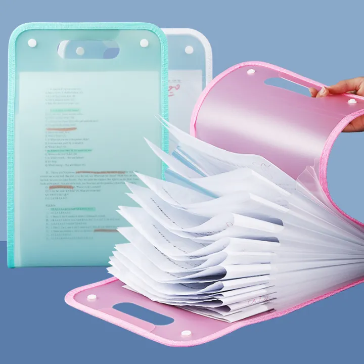 A4%20Macaron%20Vertical%20Binding%20File%20Bag%20Student%20Test%20Paper%20Storage%20Bag%2013%20Cell%20Portable%20Organ%20Bag,%20Office%20School%20Supplies%20JIJIN%20-%20Image%202