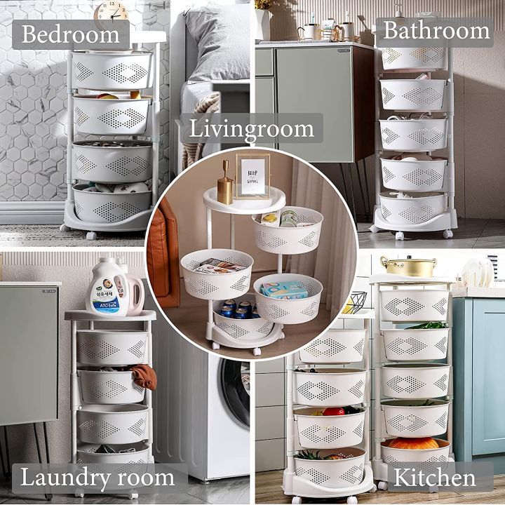 5%20Layer%20Plastic%20Round%20Rotating%20Fruit%20Vegetable%20Kitchen%20Home%20Storage%20Basket%20Shelf%20-%20Image%206