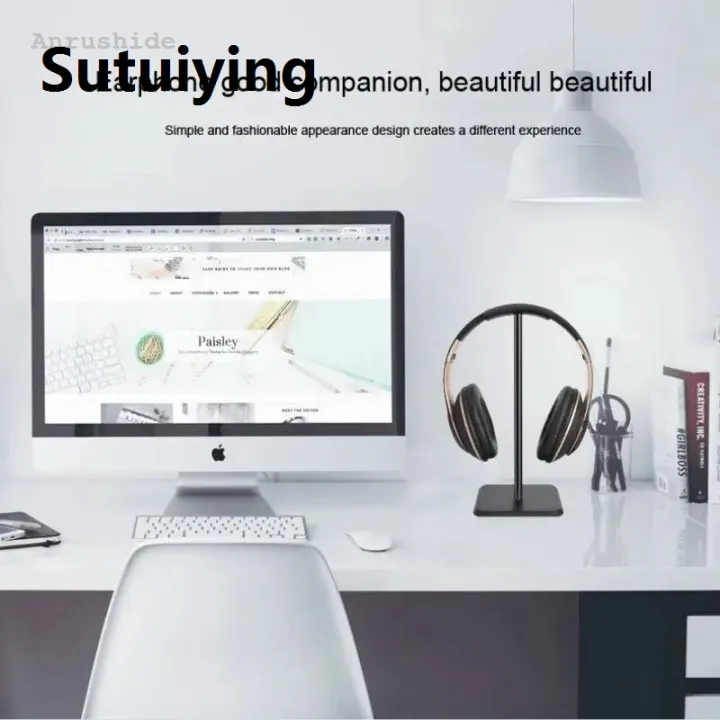 Sutuiying%20Fashion%20Anrushide%201PCS%20Headphone%20Holder%20Universal%20Head-mounted%20Headphone%20Rack%20Computer%20Fashion%20Gaming%20E%20Fports%20Ear%20Music%20Desktop%20Storage%20Rack%20Hook%20-%20Image%204