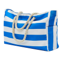 1 PCS Beach Bag, Swimming Bag Waterproof Beach Bag Swimming Pool Bag, Beach Bag Shopping Bag, Foldable Shoulder Bag Blue. 