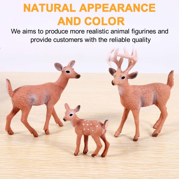 ARELENE%206%20Pieces%20Animals%20Figures%20Creatures%20Figurines%20Squirrel%20Deer%20Family%20Figurines%20Miniature%20Toys%20-%20Image%204