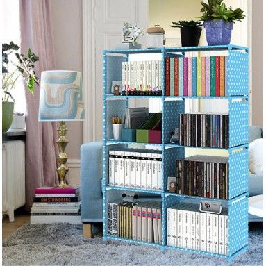 4 layar Bookshelf Storage Shelve, Book Rack for Books Storage Organizer Children Book Rack