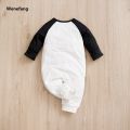 Wenefang Fashion Newborn Baby Boy Spring and autumn Clothes Long sleeves 【2025 Version】 and Round Collar Cartoon Car Print Romper Jumpsuit 0-24 months. 