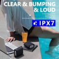 KOLEER S31 Waterproof Bluetooth Speaker IPX7 Portable Wireless 5W with Microphone 1200mAh Battery. 