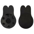 Reusable Sticky Push Up Nipple Cover Black. 