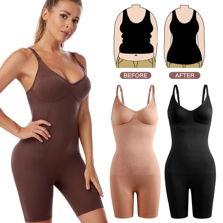 European and American cross-border Xiyin Temu shapewear women's waist tuck abdomen support chest gathering one-piece shapewear beauty postpartum bundle