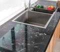 Marble Design Oil Proof/ Waterproof Kitchen Backsplash Wallpaper Stickers. 