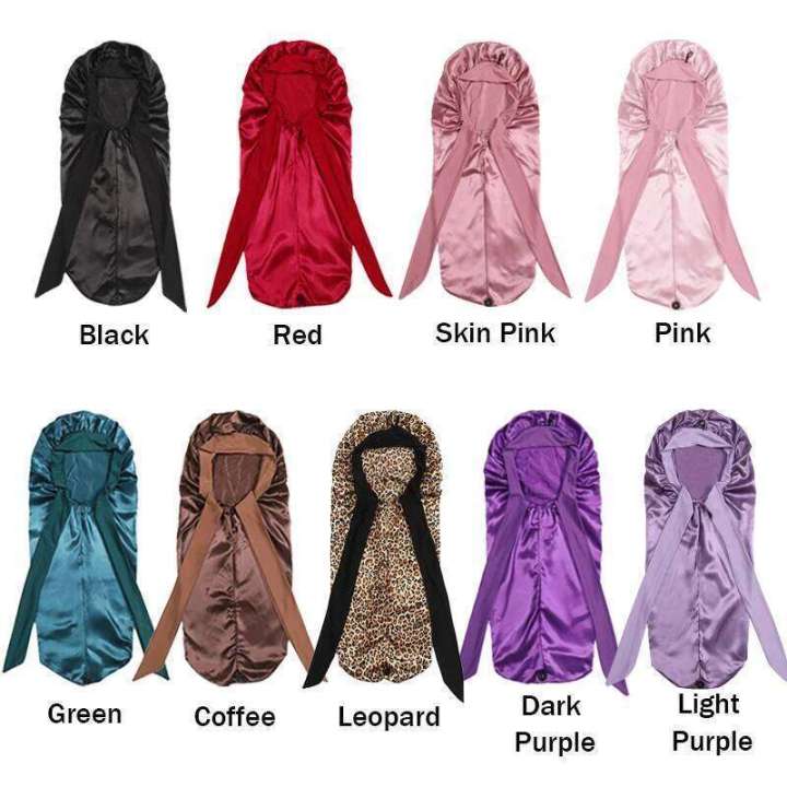 Soft%20Silky%20Long%20Satin%20Bonnet%20Natural%20And%20Curly%20Extra%20Large%20Size%20Hair%20Cap%20With%20Tie%20For%20Comfortable%20Night%20Sleep%201Pcs%20-%20Image%203
