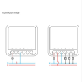 OUMERY 2X Tuya WiFi Smart Dimmers Switch Module Supports 2 Way Control LED Lights Dimmable Switch Work with for Alexa. 