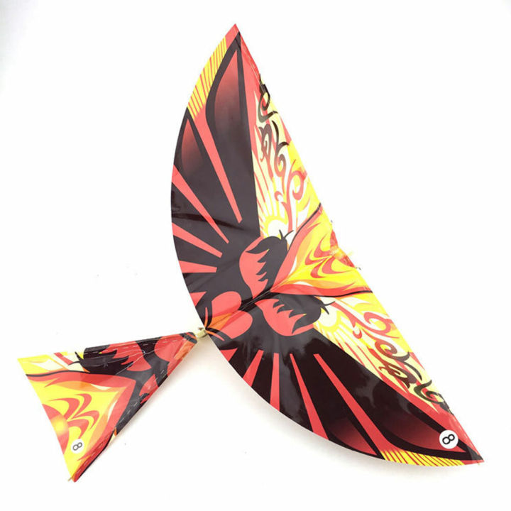 46cm rubber band DIY bird wing pan airplane model toy