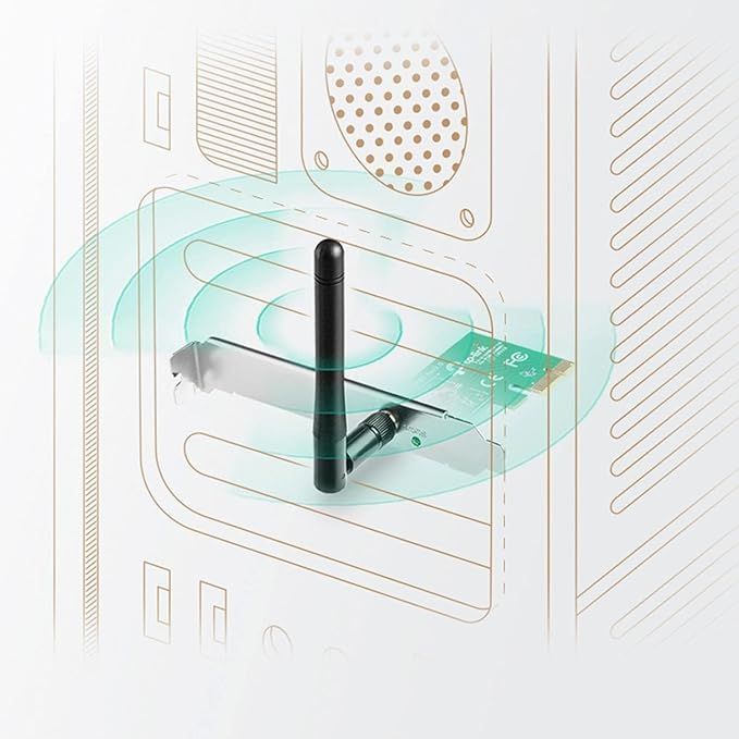 Tp-%20Link%20TL-WN781ND%20150Mbps%20Wireless%20N%20PCI%20Express%20Adapter%20-%20Image%207