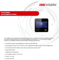 HIKVISION Attendance & Access Control Terminal. 