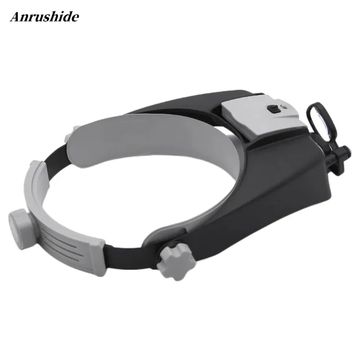 Anrushide%20Repair,%20magnifier%20illuminated%20headband%20adjustment%20wearable%20magnifier%20with%20Original%20head%20light%20LED2%20with%20a%20magnifying%20glass%20for%20reading%20jewelry%20watches%20-%20Image%203