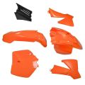 Fairing Body Cover Parts Kit Orange for 50 50CC 50SX Mini Dirt Pit Kids for KTM50 Senior Junior Jr. 