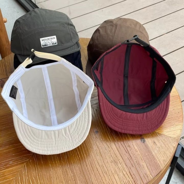 Fashion%20Short%20Brim%205%20Panel%20Cap%20Quick%20Dry%20Embroidered%20Baseball%20Cap%20Lightweight%20Adjustable%20Sports%20Running%20Cap%20Women%20Men%20-%20Image%205