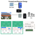 Tuya Smart WiFi Energy Bidirection Meter Single Phase with Buzzer 2CT. 