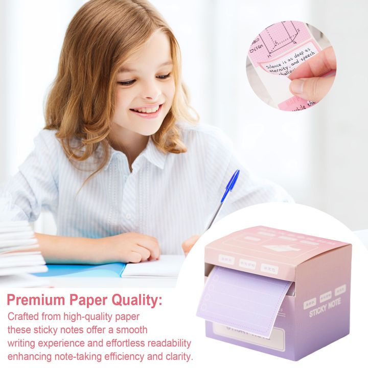 Oufeiton%20Office%20Supplies%20Sticky%20Notes%20256%20Sheets%20Sticky%20Notes%20Full%20Adhesive%20Pull%20Out%20Dispenser%20Boxes%20To-do%20Lists%20Tear-off%20Notes%20for%20Productivity%20-%20Image%205