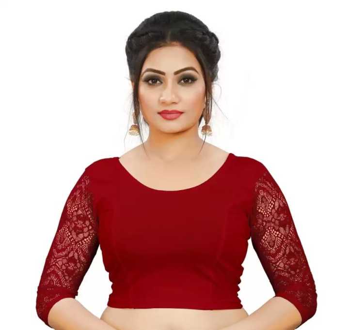 Readymade%20Stretchable%20Blouse%2028%20to%2048%20Size%20Cotton%20Lycra%20for%20Women%20-%20Image%202