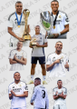 Kylian Mbappé Stickers Pack of 25 / 50 PCS  – Waterproof for Laptop, Guitar, Bike & Bottles. 