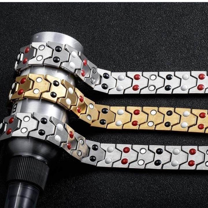 Womens%20Titanium%20Bracelet%20Energy%20Stones%20Magnetic%20Therapy%20Bracelet%20with%20Far%20Infrared%20Ray%20-%20Image%208