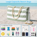 1 PCS Beach Bag, Swimming Bag Waterproof Beach Bag Swimming Pool Bag, Beach Bag Shopping Bag, Foldable Shoulder Bag Blue. 