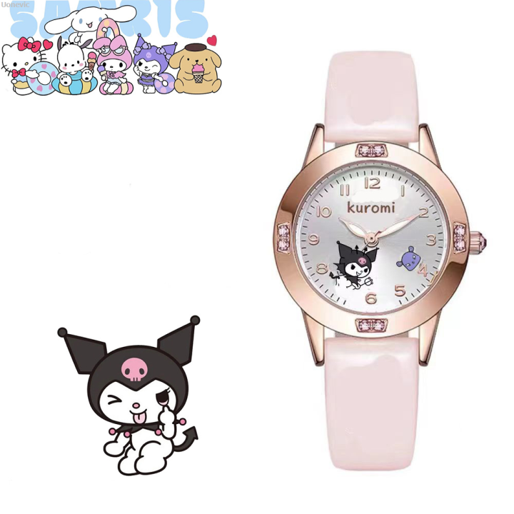 Uonevic%20Kids%20Birthday%20Gift%20dy%20Watches%20y%20Melo%20Casual%20Fashion%20Ml%20Kawaamoroltty%20Luxury%20Watches%20Sanrio%20Hello%20Ki%20Kuromi%20Cinnii%20Quartz%20Ladies%20Girls%20Objects%20-%20Image%203