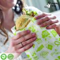 Food Wrap Baking Roll | Imported | Extra Wide 11 inch Wrapping Paper for Food Sandwich Burger Baking Parchment Freezer Paper. 