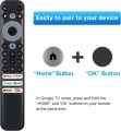 TCL Smart TV Remote with Google Assistant and Bluetooth. 