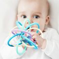 Newborn Baby Silicone Hand Grip Teether. 